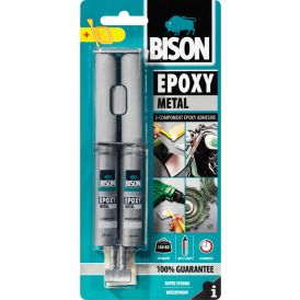 Liima/täyteaine Bison Epoxy Metal 24 ml