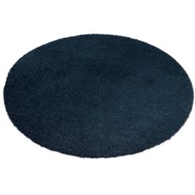 Nukkamatto Sandudd tummansininen Ø 80 cm
