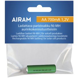 Ladattava paristoakku Airam AA 700 mAh 1,2V