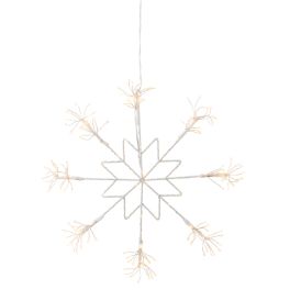 LED-lumihiutalekoriste Airam Pulse Ø 30 cm