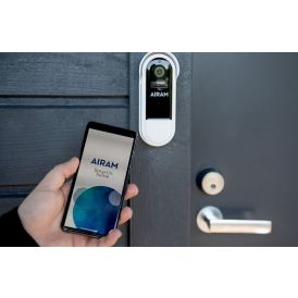 Ovikello Airam Smart Valkoinen