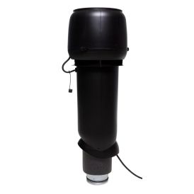 Huippuimuri Vilpe PE190P 700 mm Punainen 125 mm Musta