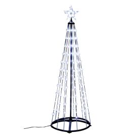 Joulupuu Airam Visa ajastimella RGB Ø 50 cm x 1,5 m