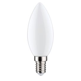 LED-kynttilälamppu Airam Onni himmennettävä opaali E14 4,2W 470 lm 2700 K