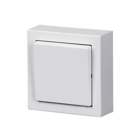 Pintakytkin ABB Impressivo 6 valkoinen 85 x 85 mm