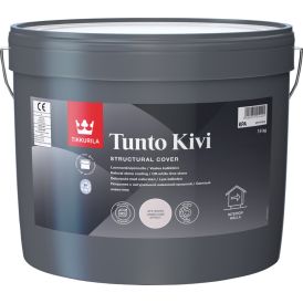 Luonnonkivipinnoite Tikkurila Tunto Kivi valkoinen 9 l / 14 kg