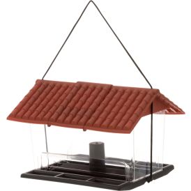 Jyväsyötin Tintti Terracotta ruskea/musta 31 x 22 x 21 cm