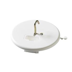 Valaisinripustuskansi ABB AKK14P Valkoinen Ø112 mm