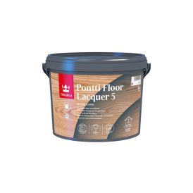 Puulattialakka Tikkurila Pontti Floor Lacquer 5 täyshimmeä 9 l