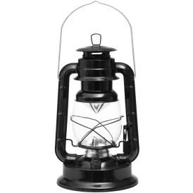 Myrskylyhty LED 34 cm musta