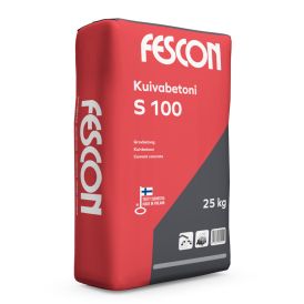Kuivabetoni Fescon S 100 25 kg