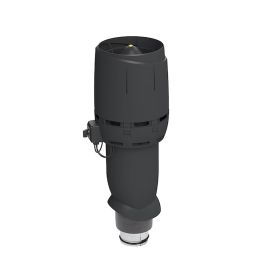 HUIPPUIMURI VILPE FLOW ECO125P/700 MUSTA