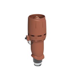 Huippuimuri Vilpe Flow ECo125P/700 tiilenpunainen Ø 125 mm