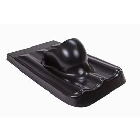 Kattoläpivienti Vilpe XL universal musta Ø 160 – 250 mm
