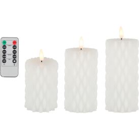 LED-kynttiläsarja Carisma 3D liekki