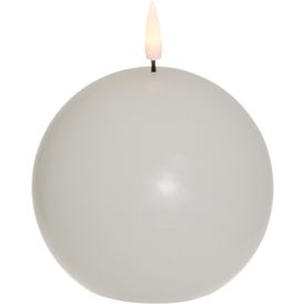 LED-pallokynttilä 3D liekki 10 cm