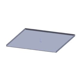 Suojakaukalo Tulvari AK-565 Allaskaapille 60 cm