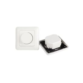 Valonsäädin Opal LED-himmennin 4-100W IP20 Valkoinen 84 x 84 mm