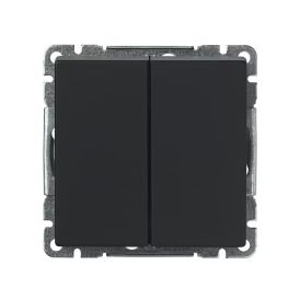 Kytkin ABB Impressivo 5 1065-885P Mattamusta 71 x 71 mm