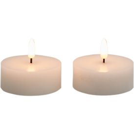 LED-kynttilä Maxi 6 cm 2 kpl
