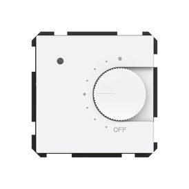 Yhdistelmätermostaatti ABB bluetooth valkoinen 70 x 70 mm