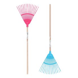Lasten harava Play puuvarrella 73 cm lajitelma