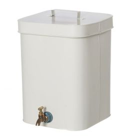 Pesusäiliö 4living mattavalkoinen 10 l