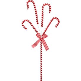 Joulukoriste karkkitikku 50 cm