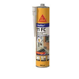 Liima- ja saumausmassa Sika Sikaflex-11FC Purform Valkoinen 300 ml Vaaleanharmaa