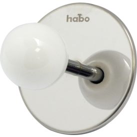 Koukku Habo Pearl Valkoinen