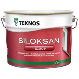 Silikoniemulsiomaali Teknos Siloksan Facade