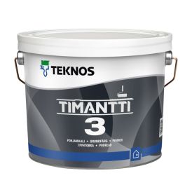 Pohjamaali Teknos Timantti 3 valkoinen 2,7 l