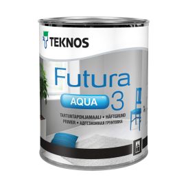 Tartuntapohjamaali Teknos Futura Aqua Primer 0,9 l