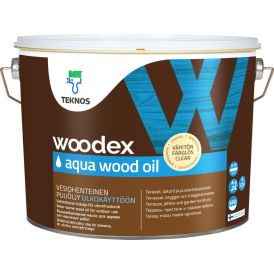 Puuöljy Teknos Woodex Aqua Wood Oil Väritön 9 l