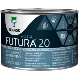Kalustemaali Teknos Futura Aqua 20 Listavalkoinen