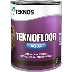 Lattiamaali Teknos Teknofloor Aqua Valkoinen