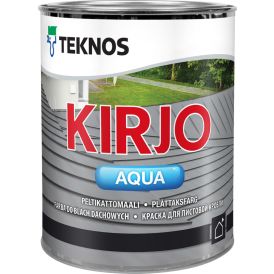 Peltikattomaali Teknos Kirjo Aqua T2515 Musta