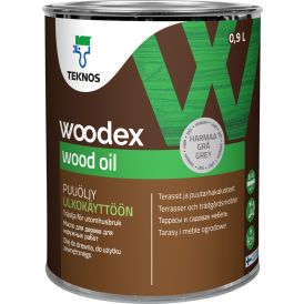 Puuöljy Teknos Woodex Wood Oil Harmaa