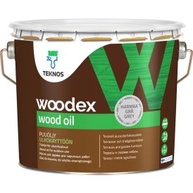 Puuöljy Teknos Woodex Wood Oil Harmaa 2,7 l