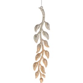 Filigraanilehti shampanja-ruusukulta 19 cm