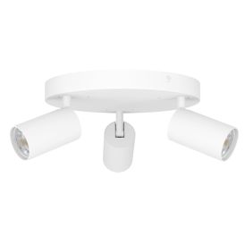 LED-älyspottivalaisin Eglo Connect.z Telimbela 3 x 4,9W Valkoinen ⌀25 cm