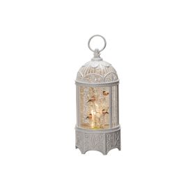 Led-pöytäkoriste Konstsmide Punatulkku Lyhty 25,5 cm