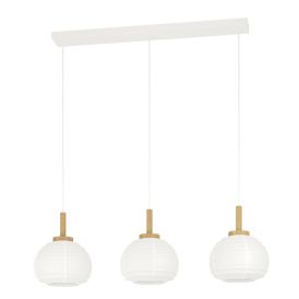 Riippuvalaisin Eglo Summerhill 3-os puu/valkoinen 92,5 cm