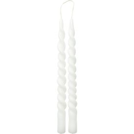 Kierrekynttilä Havi's 30 cm 2 kpl valkoinen