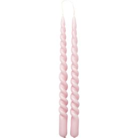 Kierrekynttilä Havi's 30 cm 2 kpl roosa