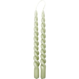 Kierrekynttilä Havi's 30 cm 2 kpl vihreä