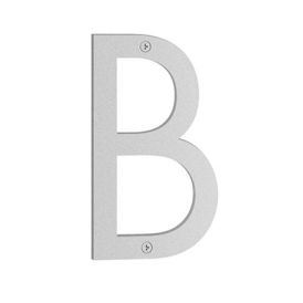 Talokirjain Beslagsboden kirjain B Harmaa