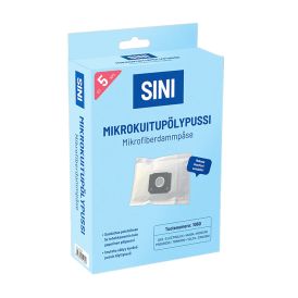 Mikrokuitupölypussi Sini 1060 5 kpl