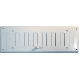 Vapaavirtaussäleikkö FläktGroup HSO 400 x 100 Teräs valkoinen