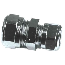 Puserrusliitin Gelia 15 x 12 mm, Kromi